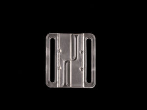 Kunststoff-Badebekleidungsverschluss / Bikini-Verschluss, Breite 32 mm