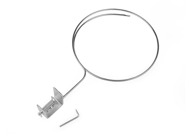 Professioneller Tisch-Einfädler für Kordeln & Gummibänder | Stabiler Kordeleinzug-Ständer aus Metall für Hoodies, Taschen & Schneiderarbeiten