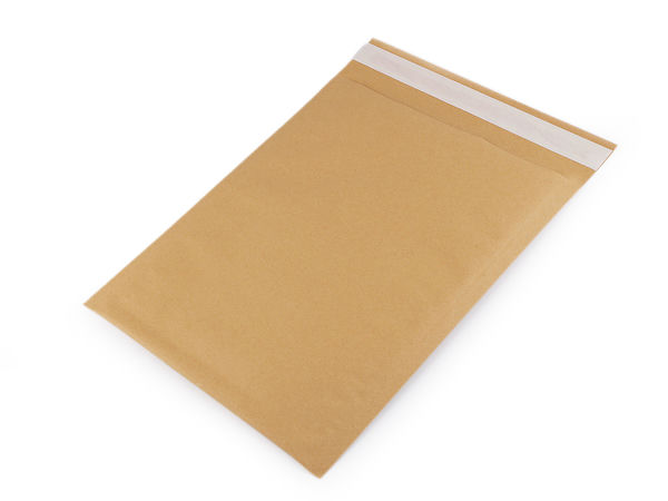 Hochwertige selbstklebende Papier-Luftpolster-Versandtasche, 19 x 25 cm
