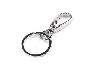 Metall-Karabinerhaken mit Schlüsselring