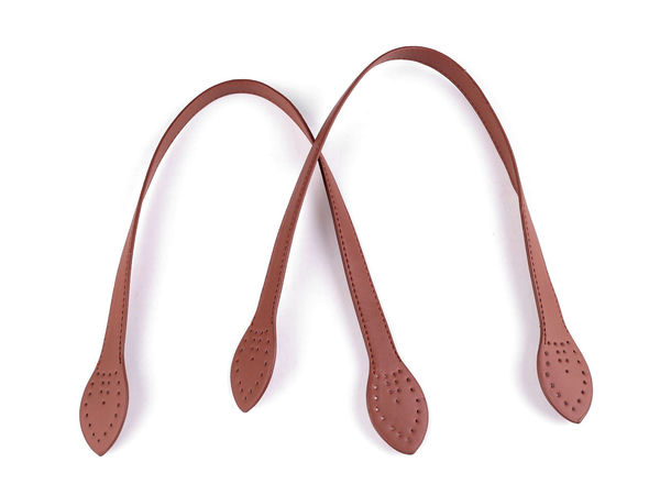 Premium-Taschengriffe aus Leder für Handtaschen (50 cm, vorgelocht) – DIY-Kurzwaren und Bastelbedarf