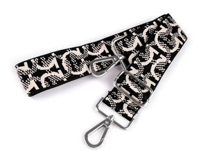 Taschengriffe / Taschengurt für Taschen mit Karabinerhaken, Breite 3,8 cm
