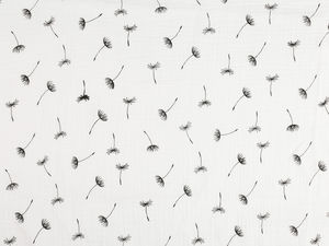 Musselin-Mullstoff, Double Gauze, Pusteblume