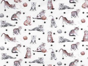 Baumwollstoff / Canvas, Katzen