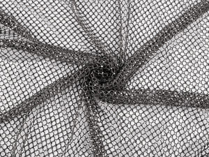 Elastischer Netzstoff mit Strasssteinen