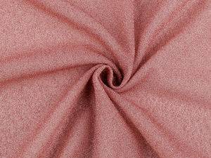 Premium Soft-Lurex-Strickstoff - Fließender Metallic-Glitzerstrick für festliche Kleidung und Dekoration