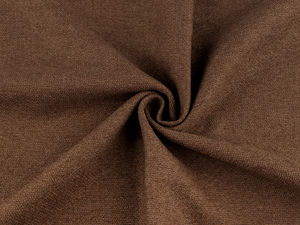Dekostoff mit Chenille-Struktur