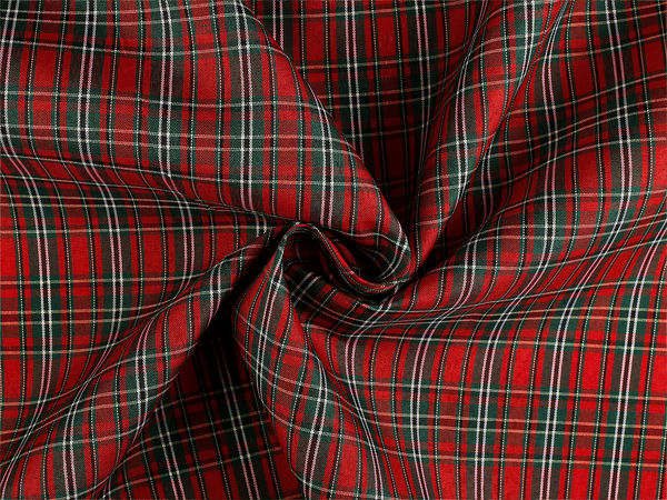 Premium Karo-Dekostoff - Strukturierter Polyester-Tweed für Tischdecken, Taschen und Wohnaccessoires
