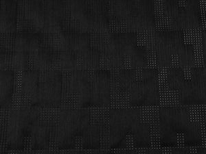 Premium wärmeisolierender Steppstoff in Schwarz mit Satineffekt – ultraschallgesteppt für Oberbekleidung und Accessoires