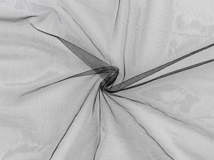 Premium Elastischer Stretch-Tüll (Meterware) - Weicher, feiner Netzstoff für Futterstoffe, Schneiderarbeiten und Kostüme