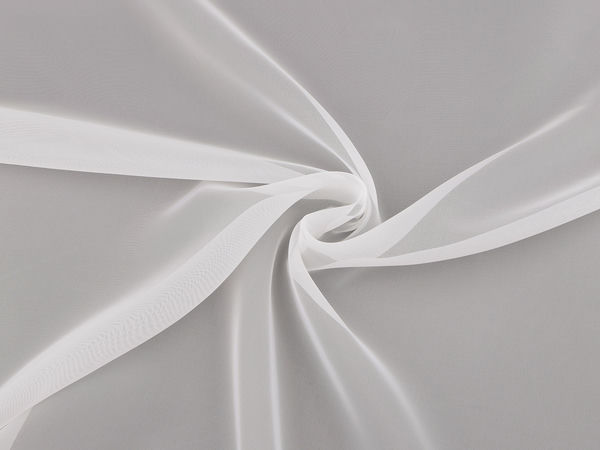 Premium Voile-Gardinenstoff in Naturweiß (300 cm Breite)