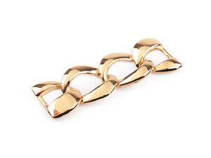 Premium-Metall-Zierkette für Kleidung, Bademode & Mode-Accessoires - 2,1x6,2 cm