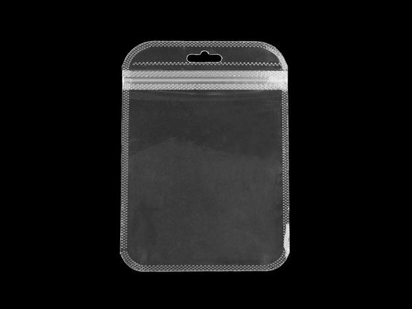 Premium transparente Druckverschlussbeutel mit Aufhängeloch (10,5 x 15 cm) - Wiederverwendbare Schnellverschluss-Verpackung für Einzelhandel und Organisation