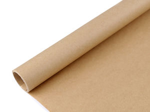 Premium-Kraftpapierrolle (0,7 m x 2 m) – Mattes braunes Papier für Geschenkverpackungen, Blumensträuße und Bastelarbeiten