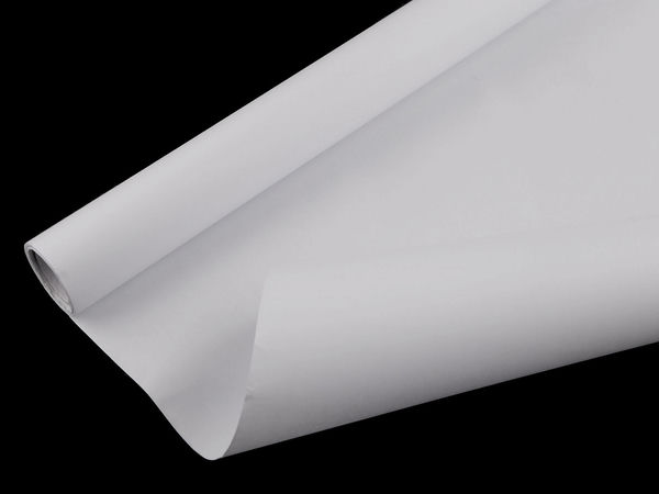 Weißes Geschenkpapier matt 0,8x2 m