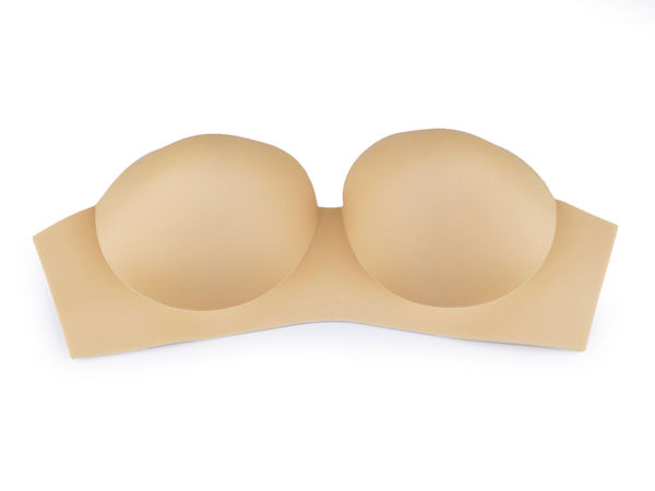 Premium einteilige BH-Einlage und Push-up-Polster - Größe 36 (Nude)