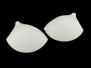 Premium atmungsaktive, perforierte BH-Einlagen für Bademode, Korsetts und Dessous - Größe 34