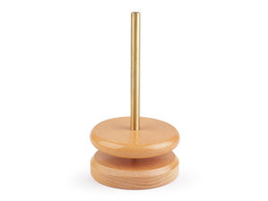 Wollabwickler aus Holz