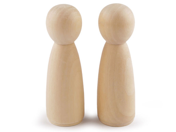 Holzfigur zum Basteln 39x120 mm