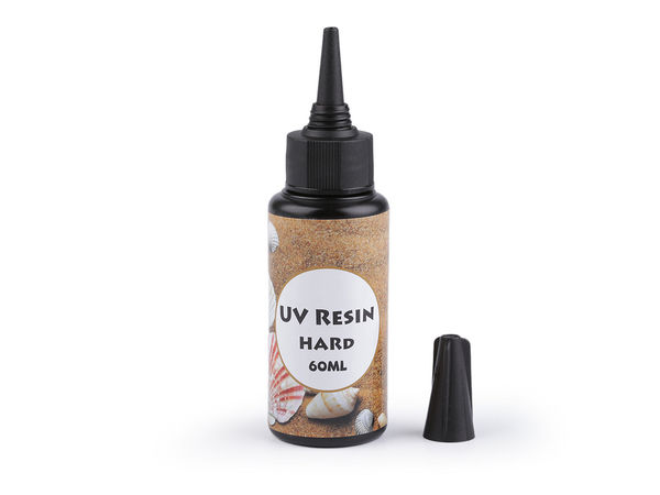 Premium kristallklares UV-Resin für Schmuckherstellung & Bastelarbeiten - 60ml