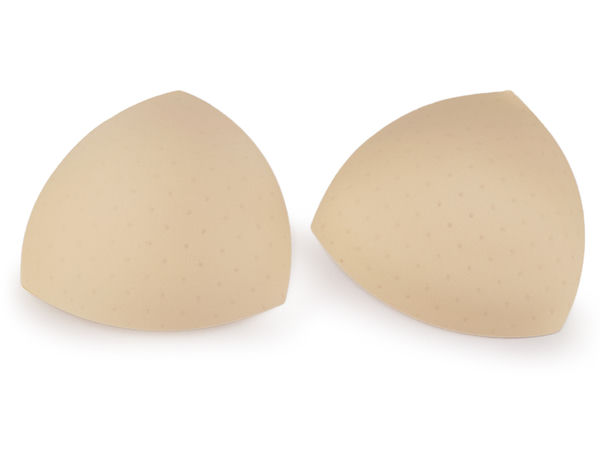 Premium atmungsaktive, perforierte Push-Up-Einlagen für Bademode und Lingerie, Größe L