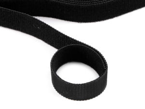 Doppelseitiges Klettband mit flachem Profil, für Haus und Garten, Breite 20 mm