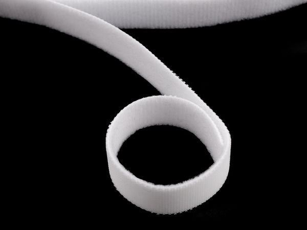 Doppelseitiges Klettband mit flachem Profil, für Haus und Garten, Breite 15 mm