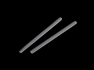 Premium Miederstäbchen aus flexiblem Kunststoff für Korsetts und Lingerie - 5 mm Breite, transparente Verstärkung (8 cm & 10 cm)