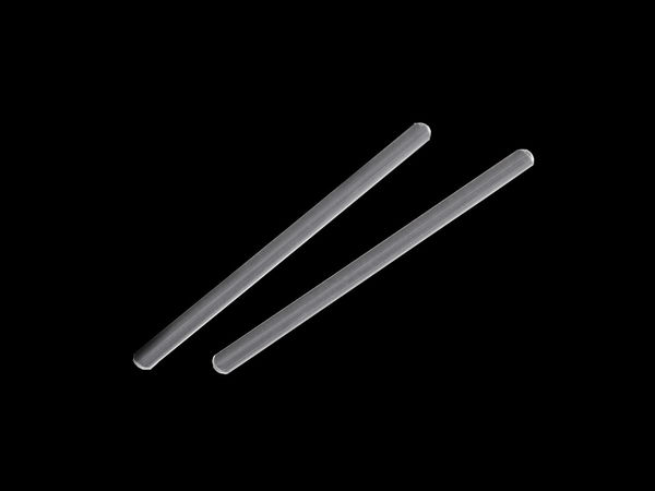Premium Miederstäbchen aus flexiblem Kunststoff für Korsetts und Lingerie - 5 mm Breite, transparente Verstärkung (8 cm & 10 cm)