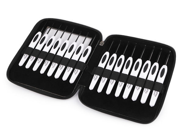 Häkelnadel-Set im Etui