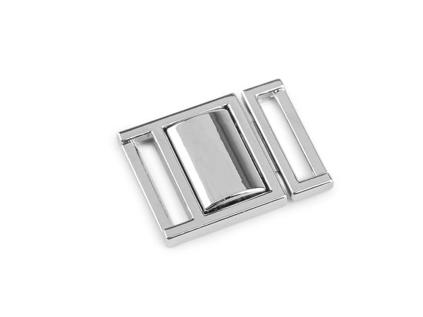 Metallverschluss / Gürtelschnalle, passend für 16 mm