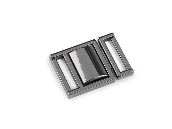 Metallverschluss / Gürtelschnalle, passend für 16 mm