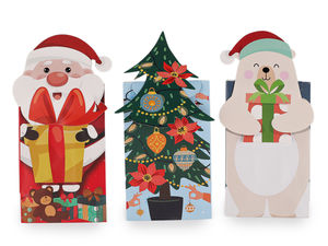 Weihnachts- und Nikolaus-Geschenktüten im 3er-Set