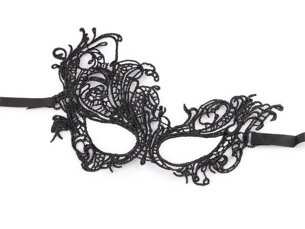 Premium Spitzen-Augenmaske - Elegante Gesichtsmaske aus Spitze für Maskenbälle, Karneval und Kostümpartys