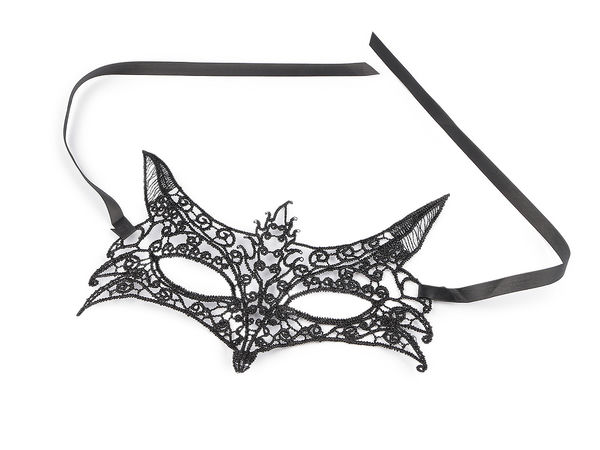 Elegante Spitzen-Augenmaske für Maskenbälle - Premium-Kostüm-Accessoire für Karneval und Partys
