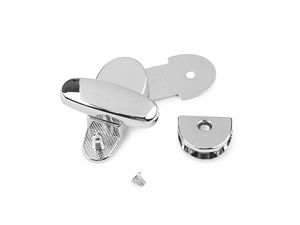 Premium-Drehverschluss-Set aus Metall für Handtaschen und Geldbörsen