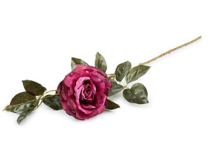 Premium künstlicher Rosenstiel mit biegsamem Drahtstiel für Blumenarrangements, Wohndekoration und Bastelarbeiten