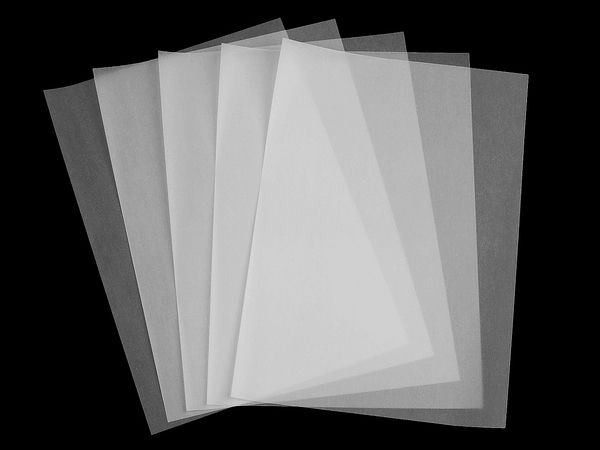 Premium Transparentpapier A4, 50 g/m², 10 Blatt - Hochtransparentes Pauspapier für Schnittmuster, technisches Zeichnen & DIY-Bastelarbeiten