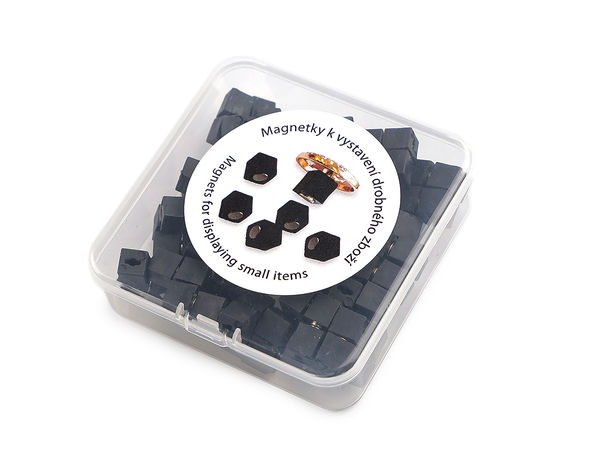 Magnet zur Präsentation von Knöpfen und Kleinteilen 8x8 mm
