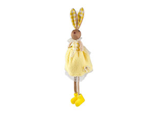 Plüsch-Osterhase Hängefigur - Frühlings- und Osterdekoration