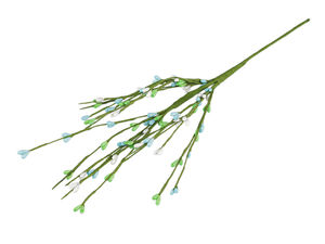 Künstlicher Zweig mit Knospen auf Draht, biegsam