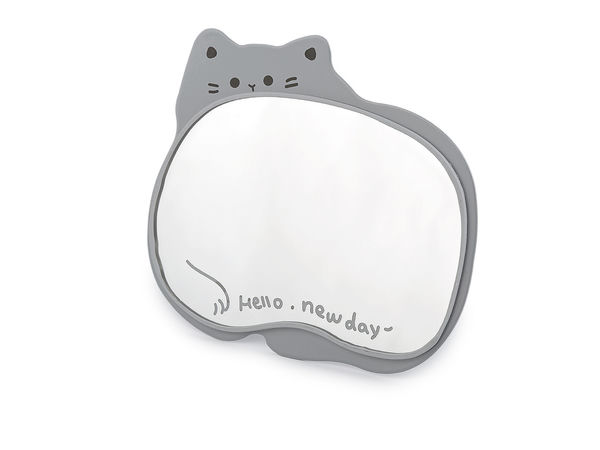 Kosmetikspiegel mit Ständer, Katze