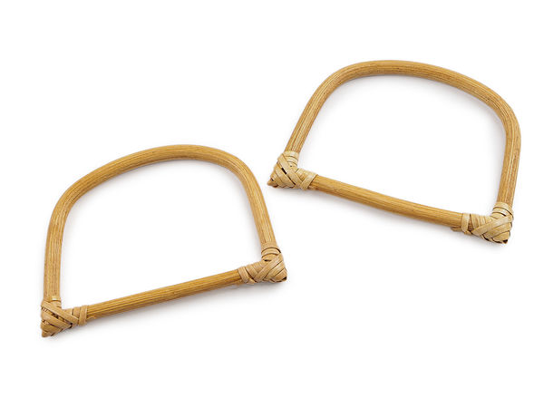 Taschenhenkel aus Bambus 13x9,5 cm