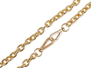 Kette für Handtaschen und Handys mit Karabinern, Länge 120 cm