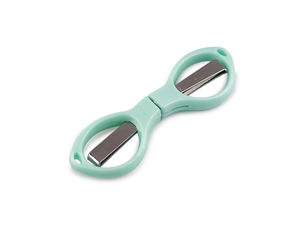 Kompakte Premium-Klappschere (10 cm) – Tragbare Sicherheits-Reiseschere zum Nähen, Basteln & für Kurzwaren
