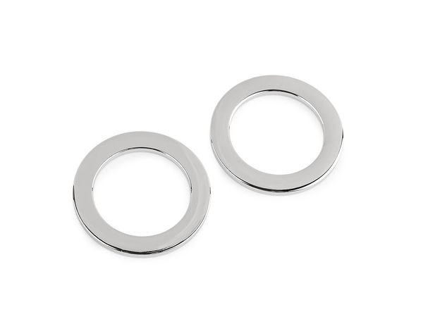 Edelstahlring für Bademode, Kleider und Accessoires Ø 45 mm; 52 mm flach