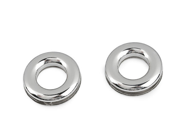 Premium 15 mm Metall-Schraubösen für Handtaschen und Lederarbeiten - Rostfreie Ösen