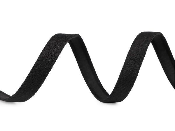 Premium Plüsch-Bügelband - 10mm Tunnelband für Dessous & Bademode