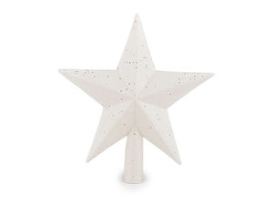Funkelnde Christbaumspitze Stern - Festliche Weihnachtsbaum-Dekoration