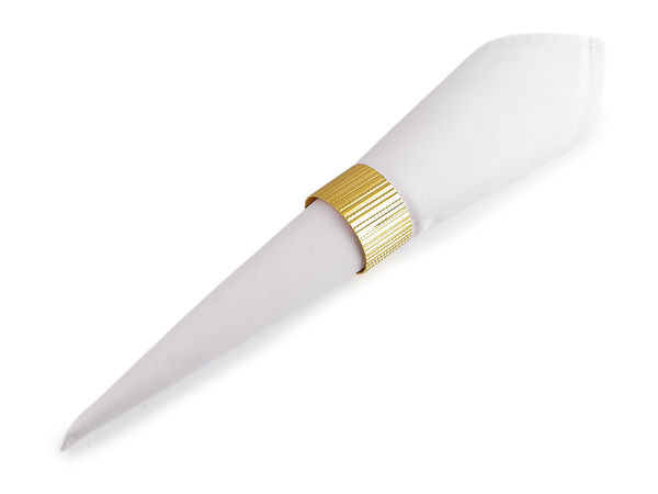 Elegante Serviettenringe aus Metall für Esstisch & Event-Dekoration